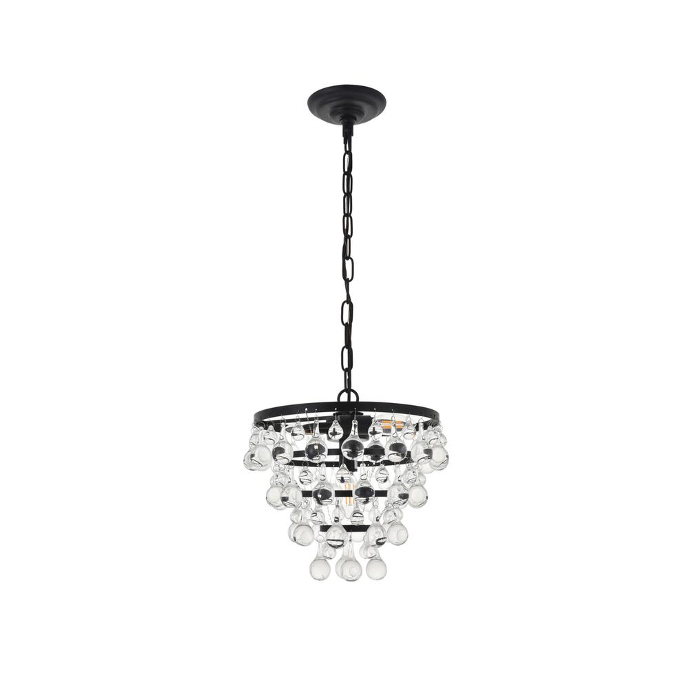 Kora 3 light Black Pendant. Picture 7