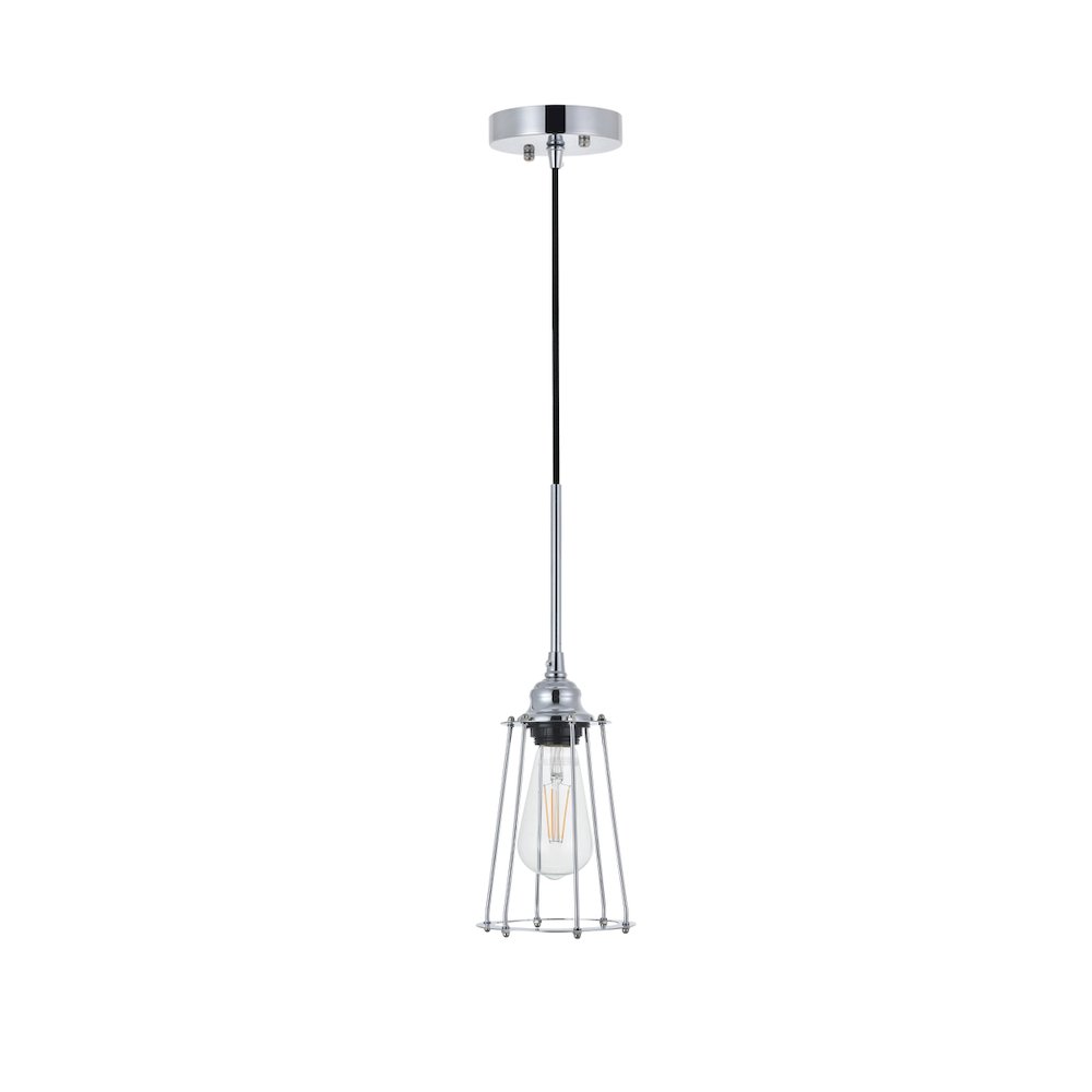 Auspice 1 Light Chrome Pendant. Picture 3