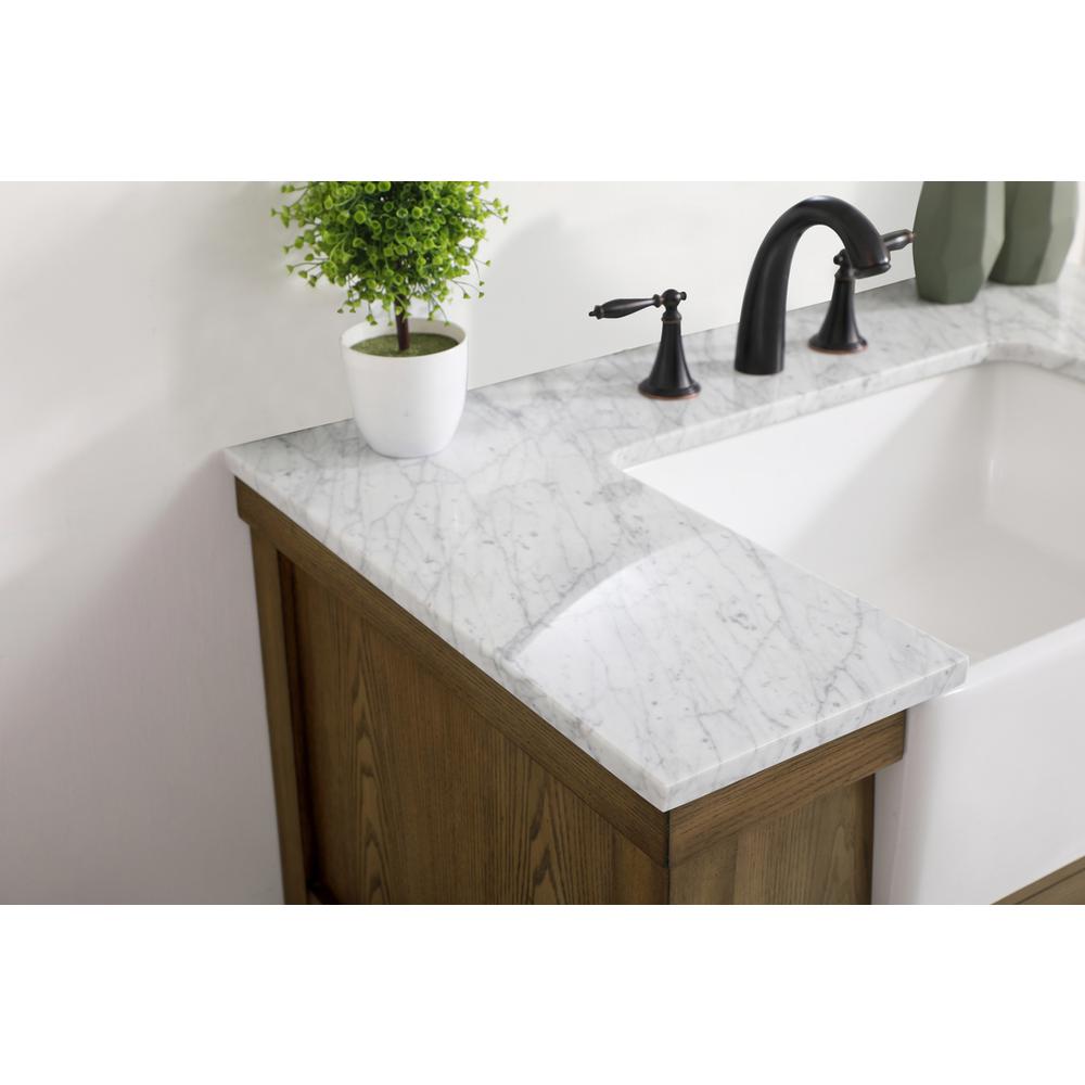 36 inch Single bathroom vanity in driftwood. Picture 5