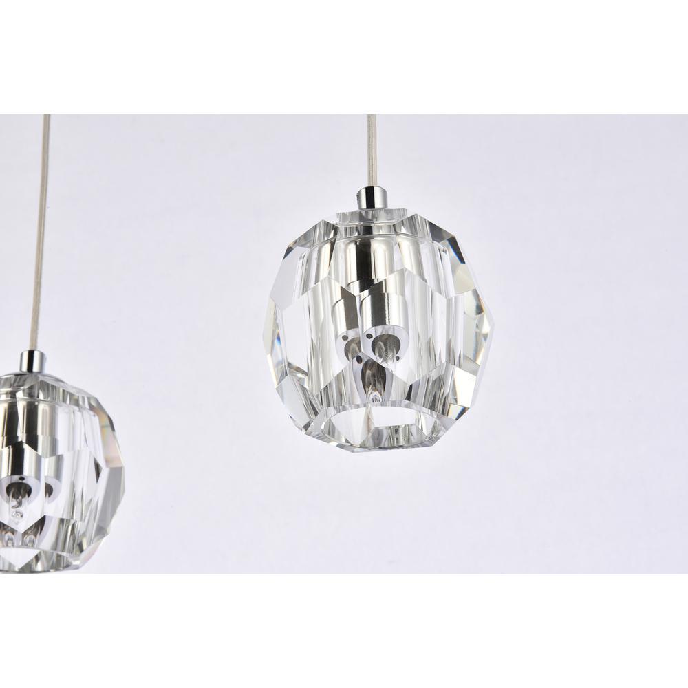 Eren 3 lights Chrome pendant. Picture 5
