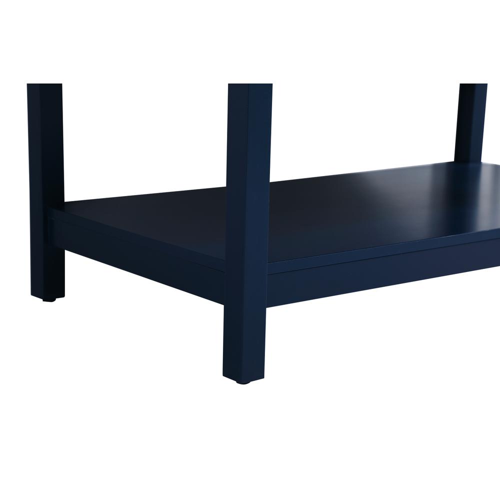 42 inch Single bathroom vanity in blue. Picture 13
