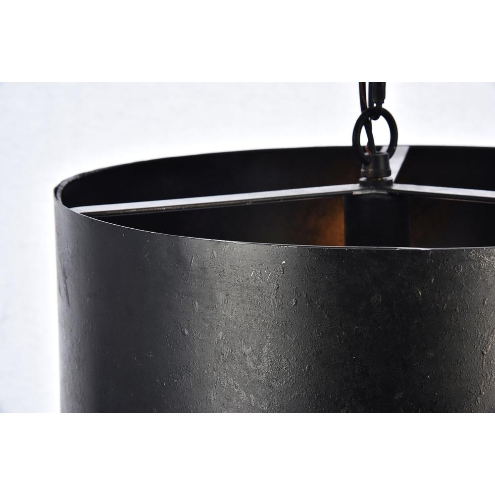Miro Collection Pendant D15 H9.25 Lt:1 Vintage Black Finish. Picture 3