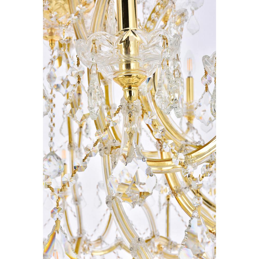 Maria Theresa 49 light Gold Chandelier Clear Royal Cut Crystal. Picture 5
