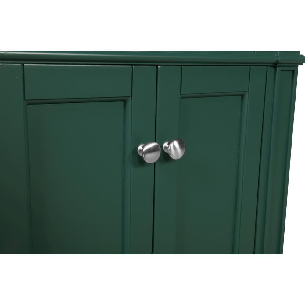 24 inch Single bathroom vanity in green. Picture 12