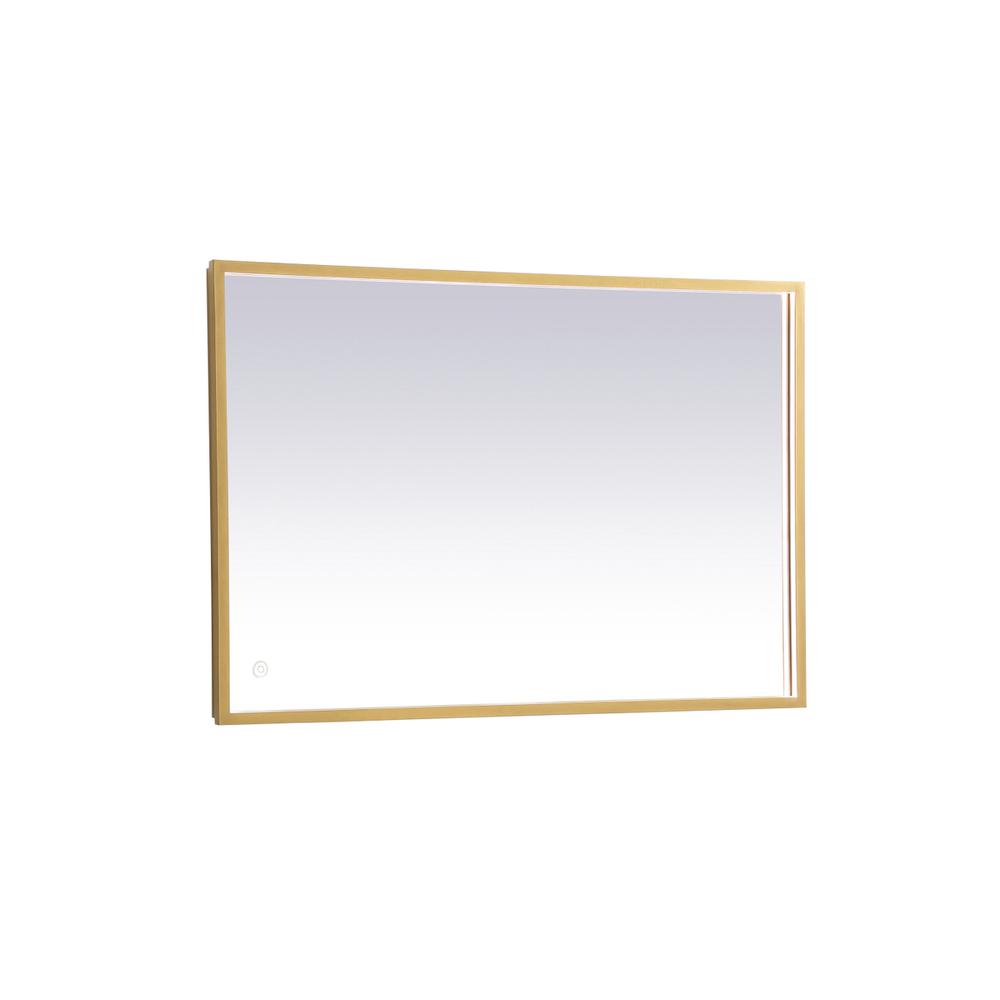 Pier 24x36 inch LED mirror with adjustable color temperature. Picture 1