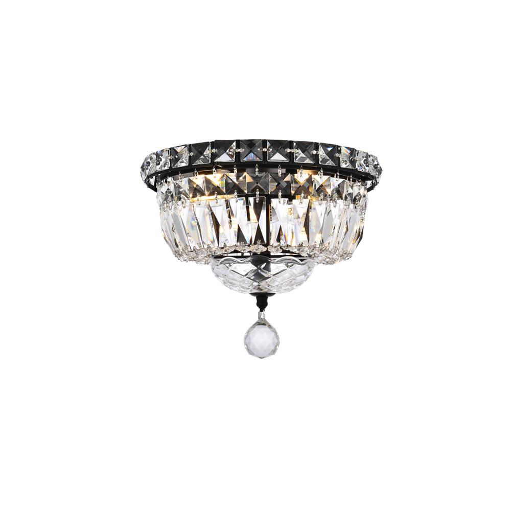 Tranquil 10 inch black flush mount. Picture 1