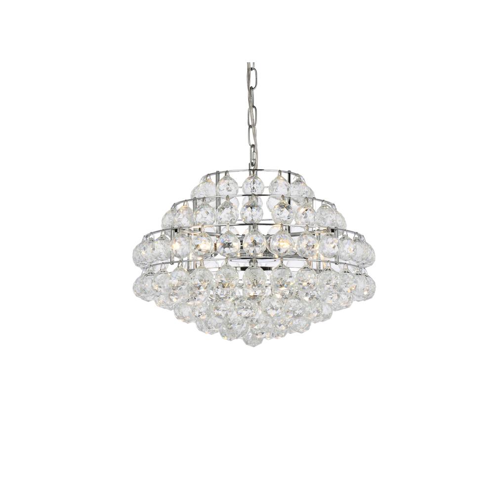 Savannah 18 inch pendant in chrome. Picture 2
