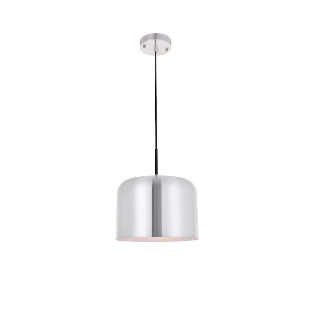 Etude 1 Light Brushed Nickel Pendant. Picture 1