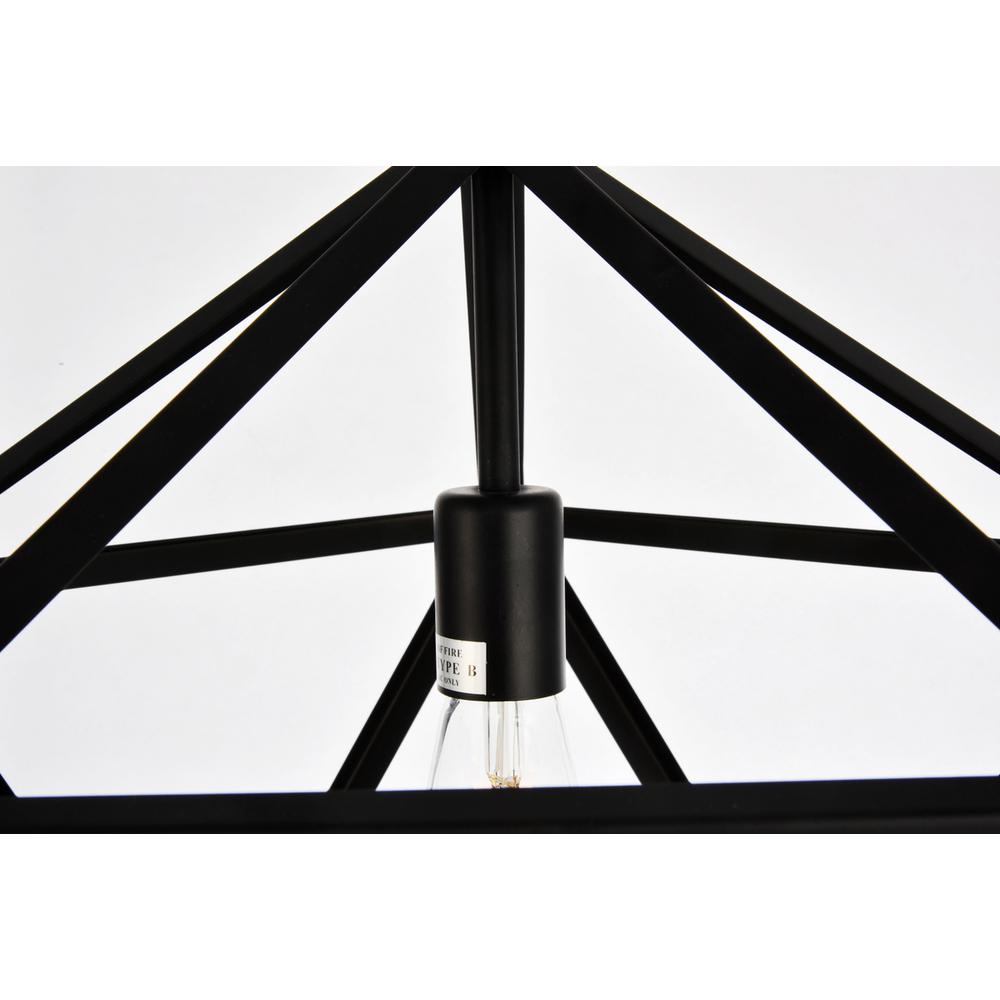 Redmond Collection Pendant D19.7 H22.6 Lt:1 Black Finish. Picture 3