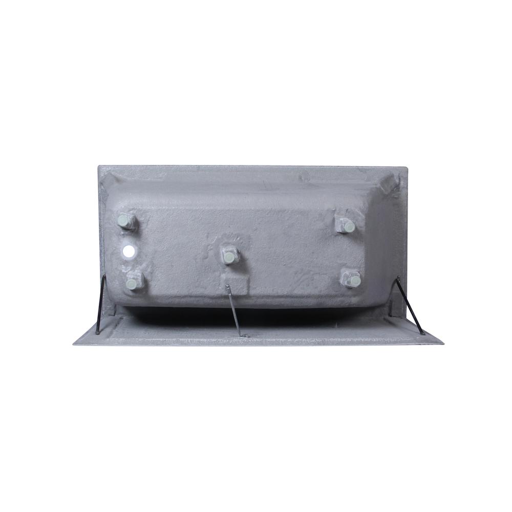 Alcove soaking bathtub 30x60 inch right drain in glossy white. Picture 12