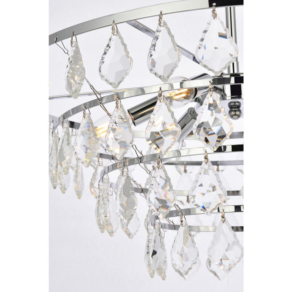 Ella 24 inch pendant in chrome. Picture 4