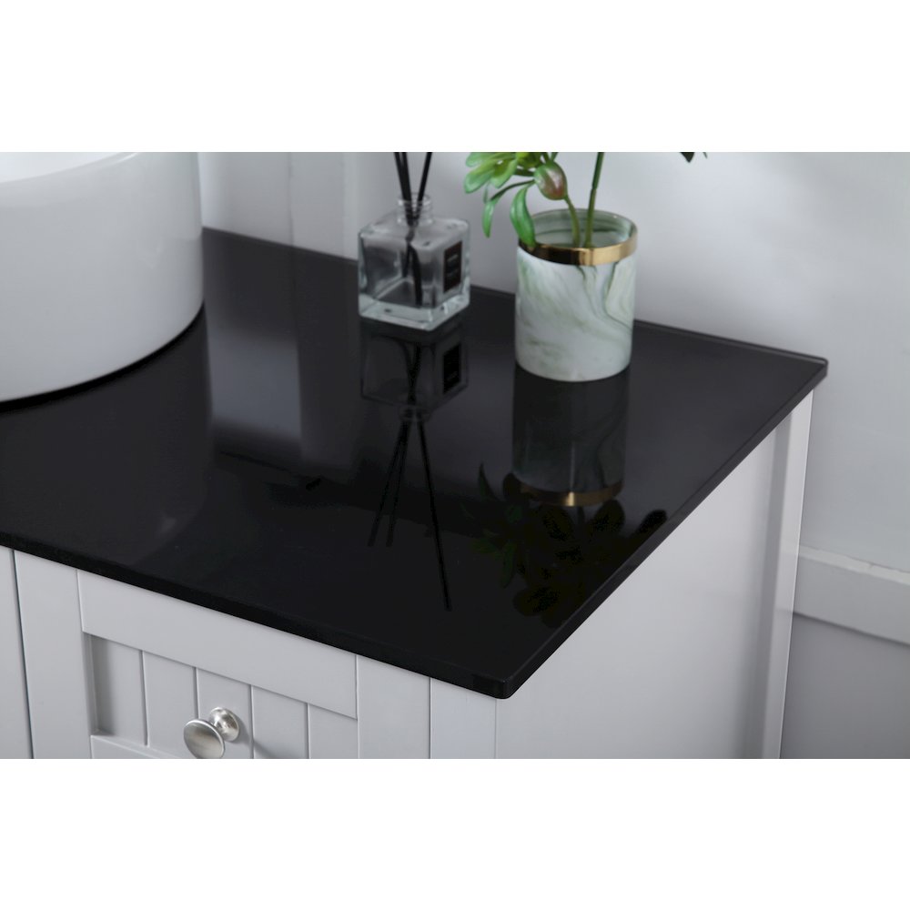 48 Inch Vessel Sink Bathroom Vanity In Gray. Picture 6
