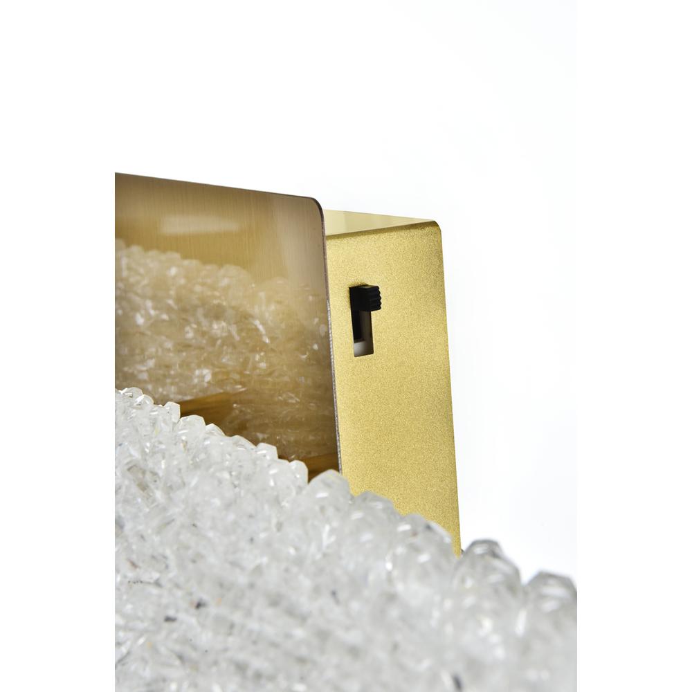 Bowen 24 inch Adjustable LED Wall Sconce in Satin Gold. Picture 7