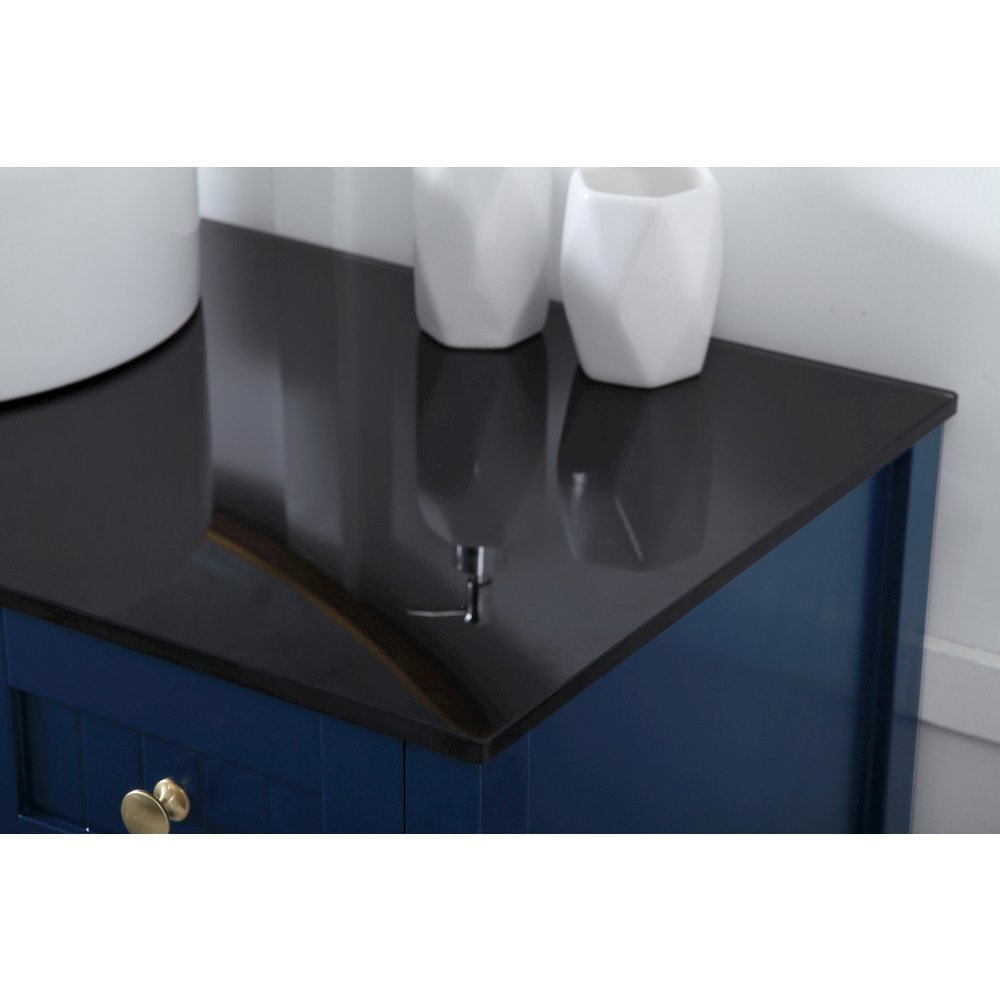 48 Inch Vessel Sink Bathroom Vanity In Blue. Picture 6