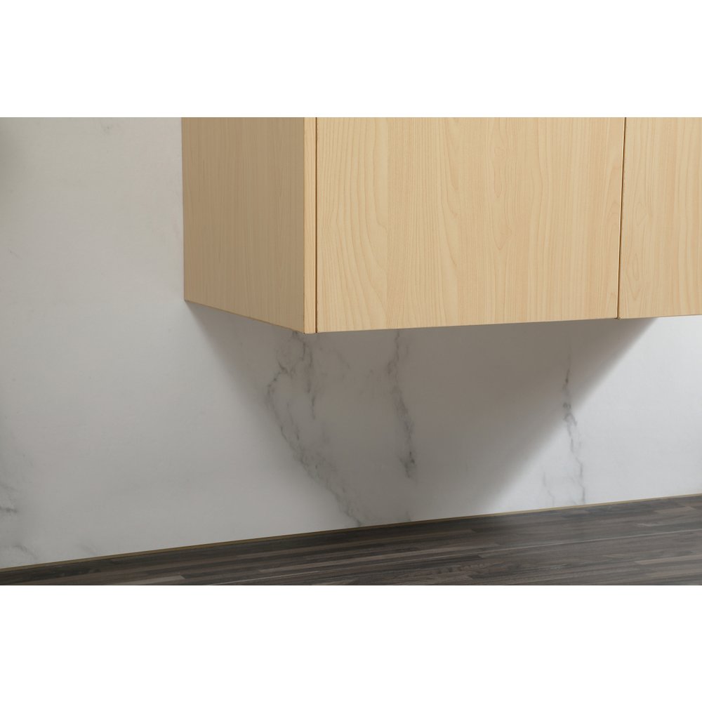36 Inch Single Bathroom Vanity In Maple. Picture 7