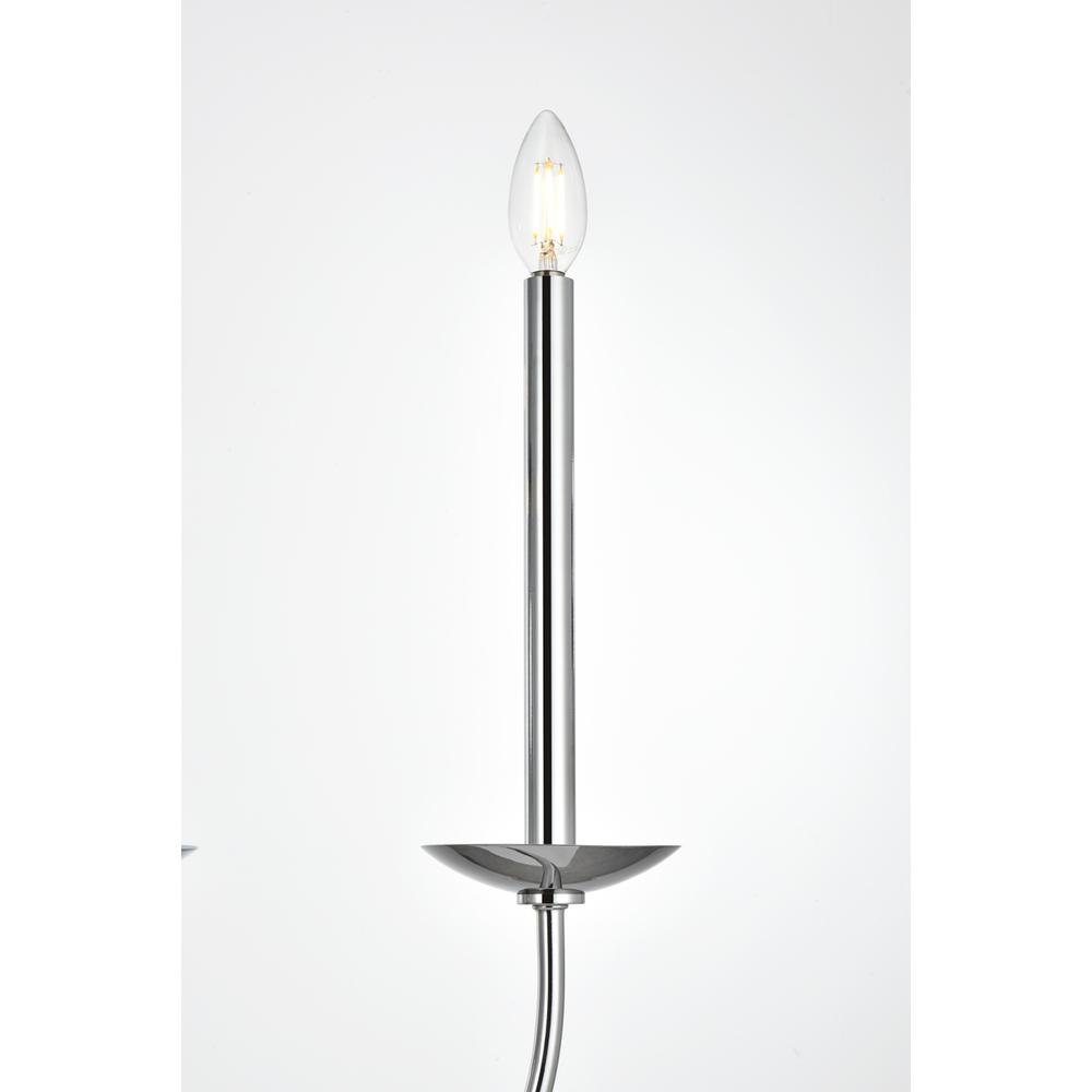 Cohen 42 inch chandelier in Chrome. Picture 3