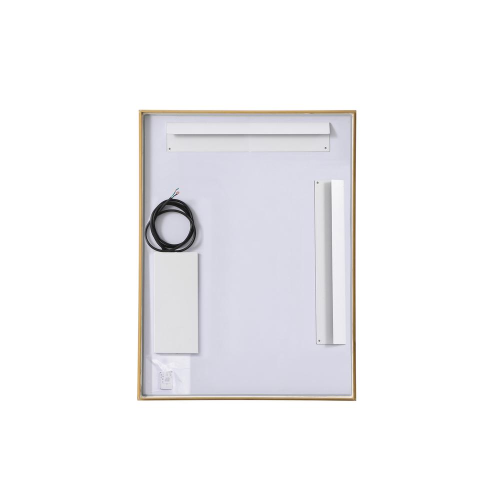 Pier 27x36 inch LED mirror with adjustable color temperature. Picture 10