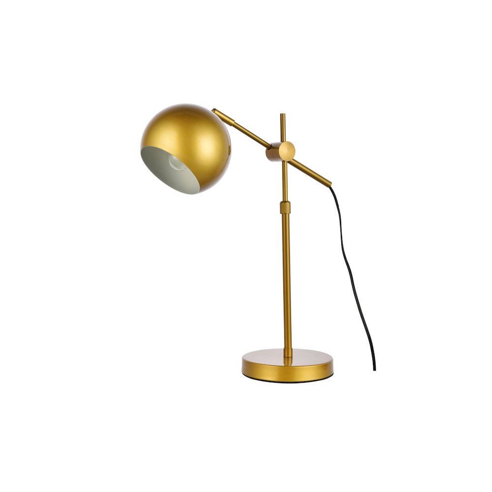 Forrester 1 Light Brass Table Lamp. Picture 3
