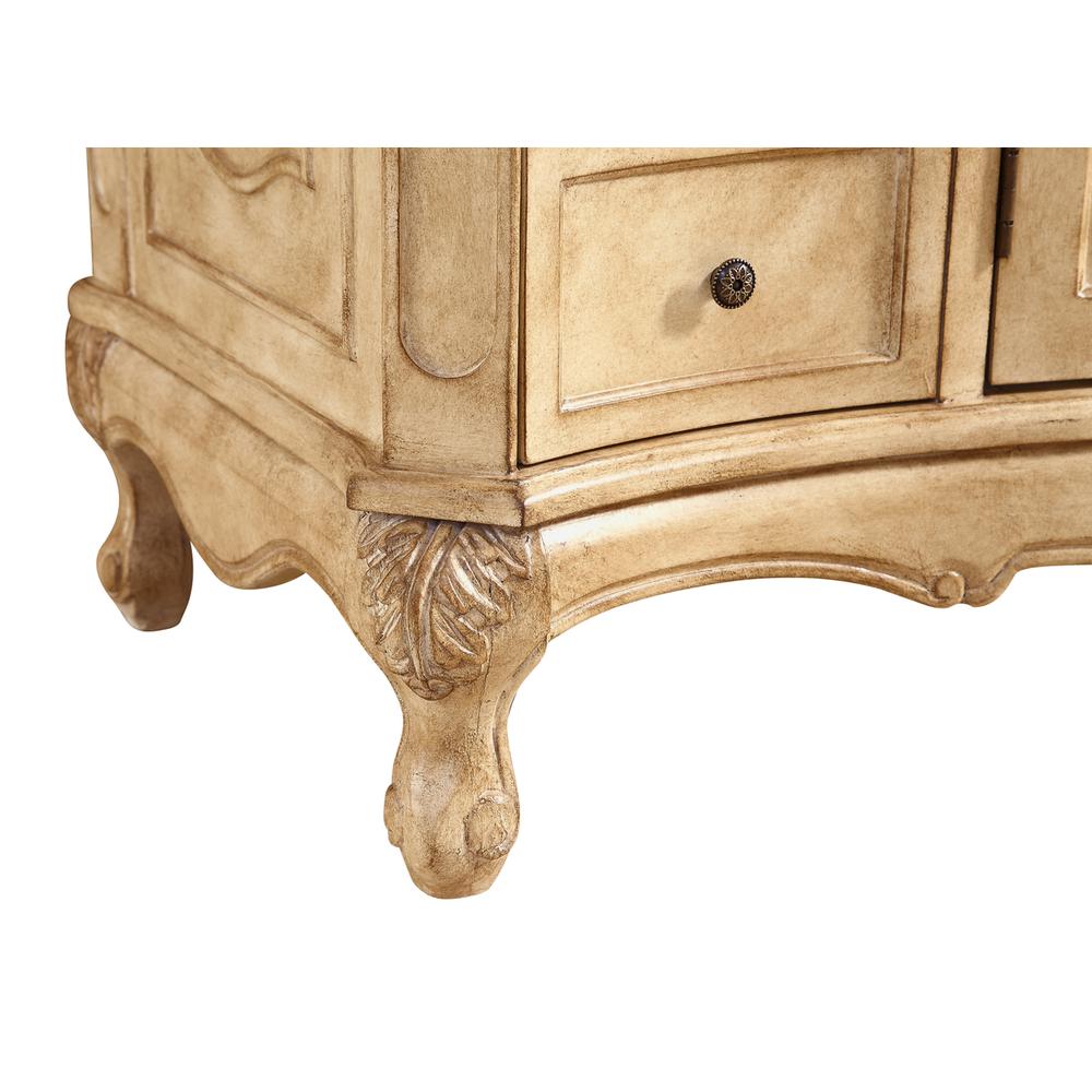 48 inch Single Bathroom vanity in Antique Beige. Picture 10