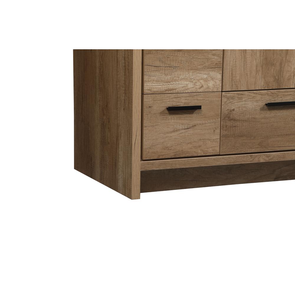48 inch Single bathroom vanity in natural oak. Picture 13