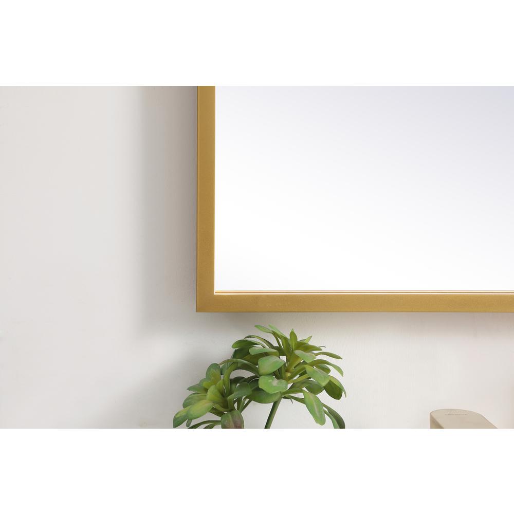 Pier 18x36 inch LED mirror with adjustable color temperature. Picture 5