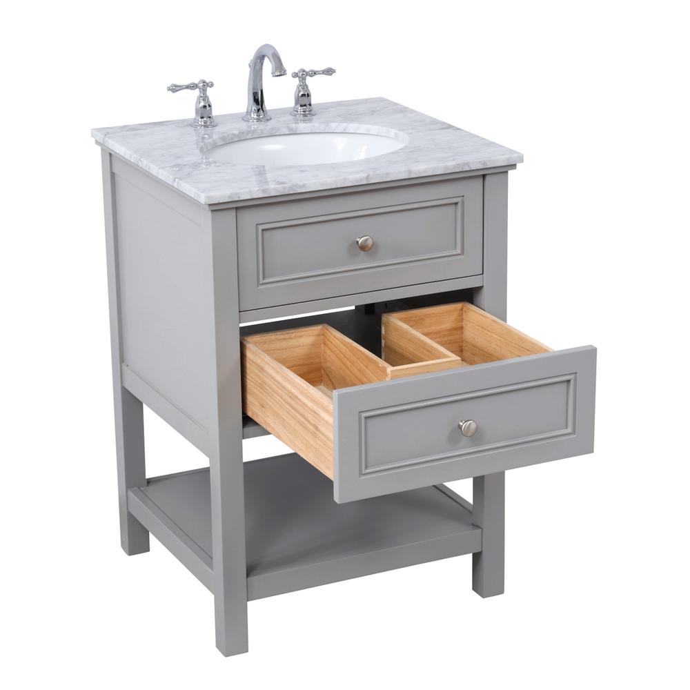 42 in. Single bathroom vanity set in Grey. Picture 13