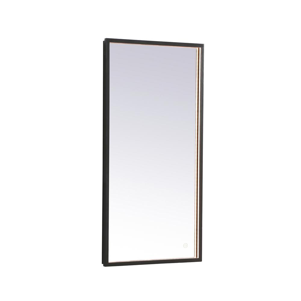 Pier 18x36 inch LED mirror with adjustable color temperature. Picture 1