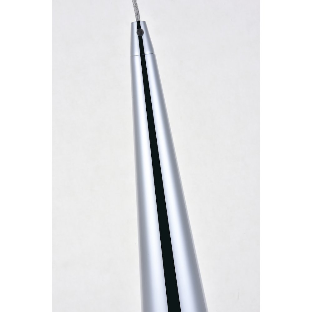 Fantasia 5 Light Chrome Led Pendant. Picture 10