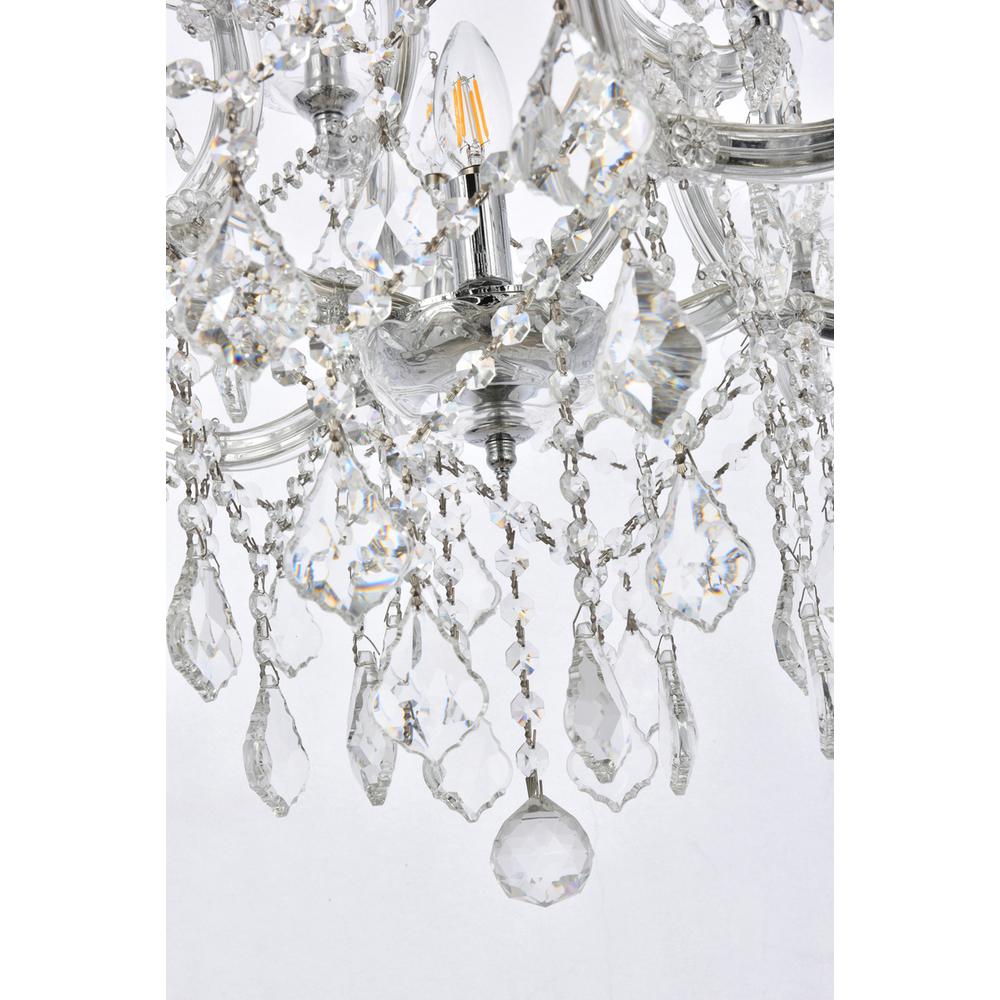 Maria Theresa 13 light Chrome Chandelier Clear Royal Cut Crystal. Picture 3