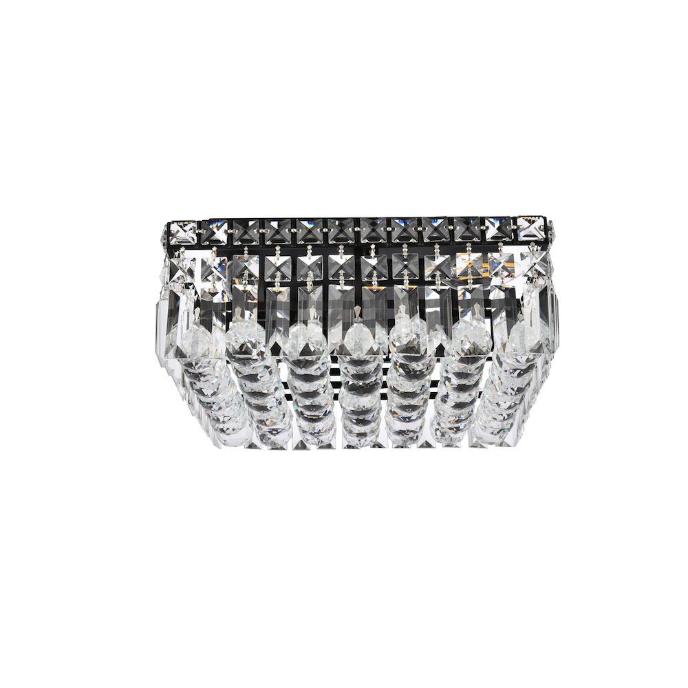 Maxime 14 Inch Black Flush Mount. Picture 7