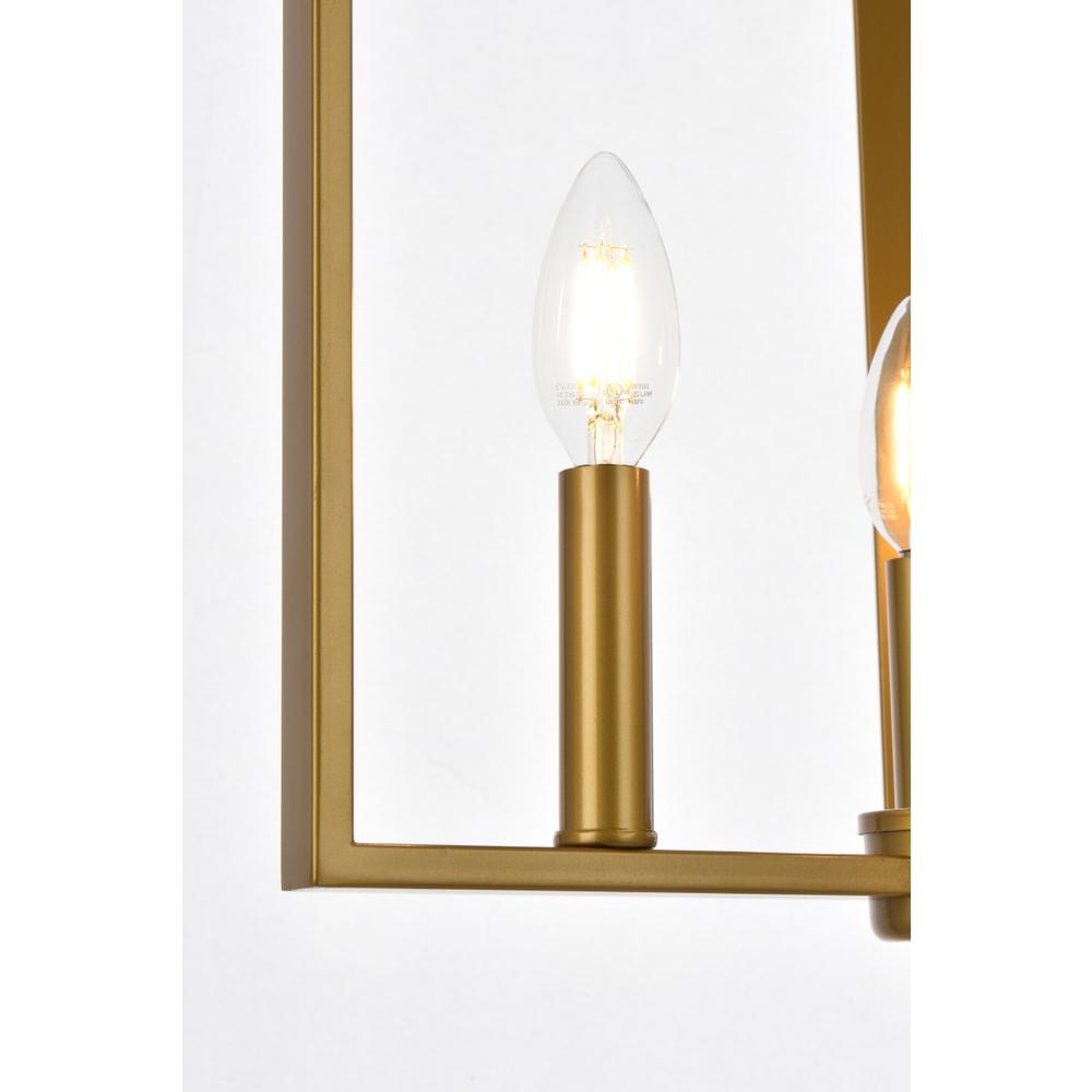 Vino 3 lights pendant in brass. Picture 4