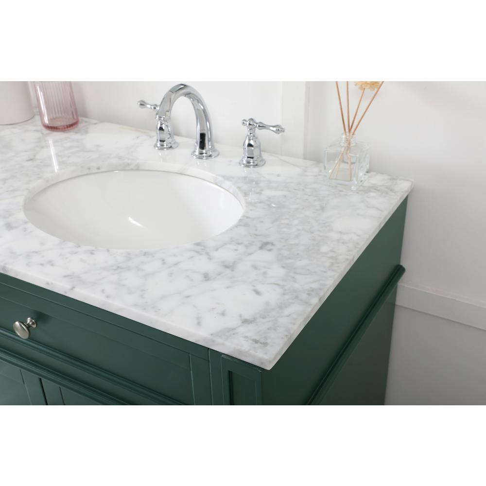 72 inch double bathroom vanity in green. Picture 5
