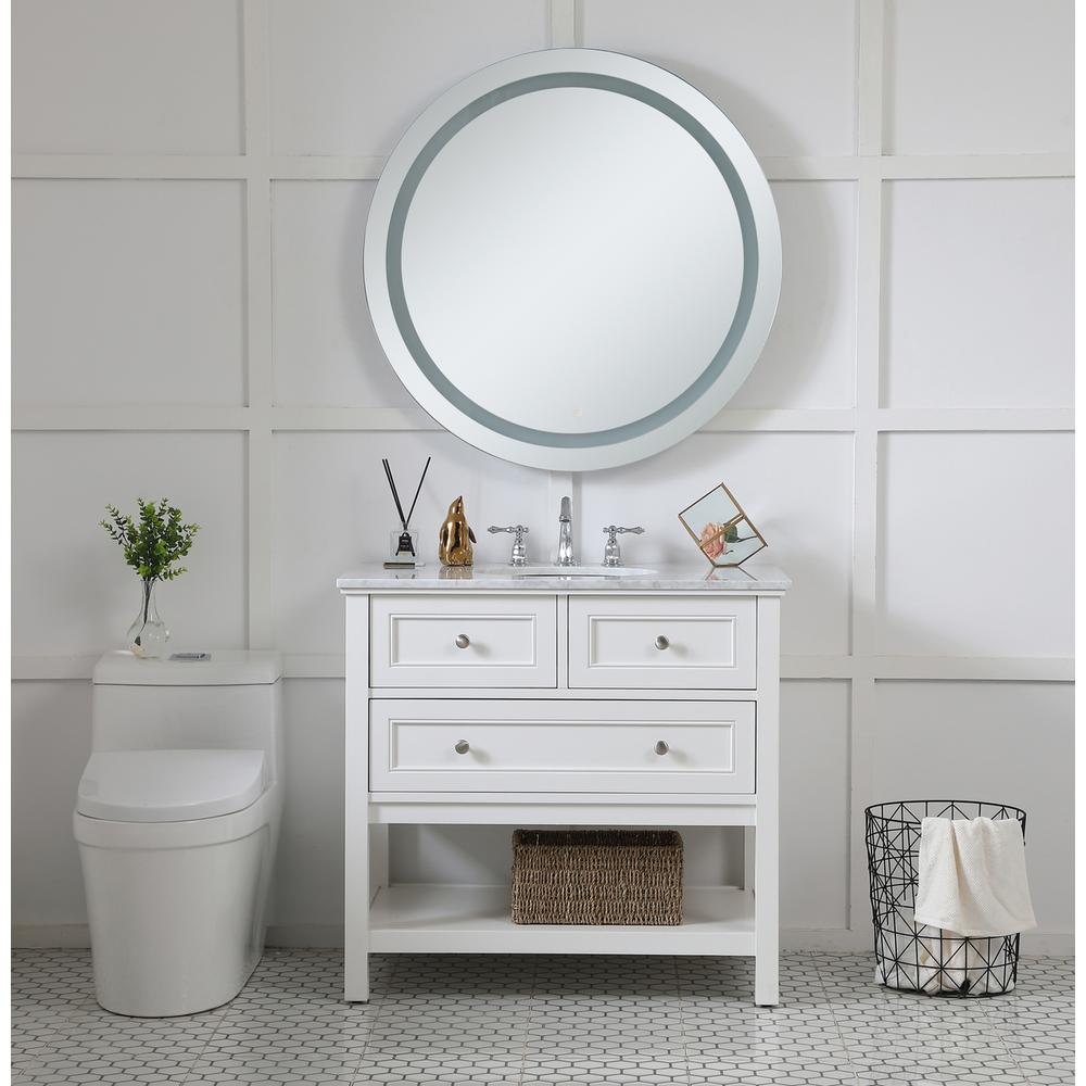 Helios 36 inch Hardwired LED mirror. Picture 8