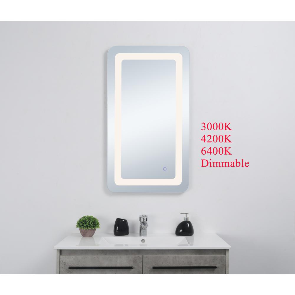 Genesis 20in x 36in soft edge LED mirror. Picture 9