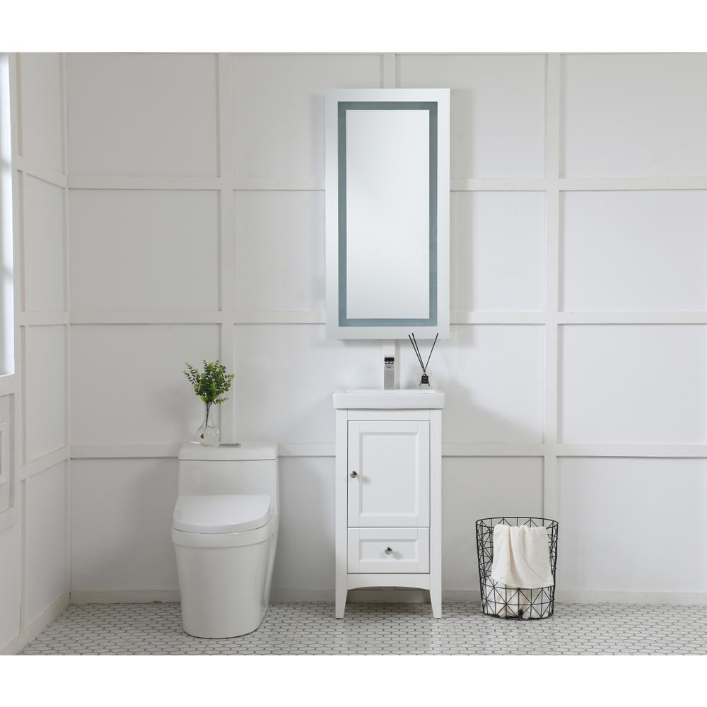 Helios 20in x 40in Hardwired LED mirror. Picture 13