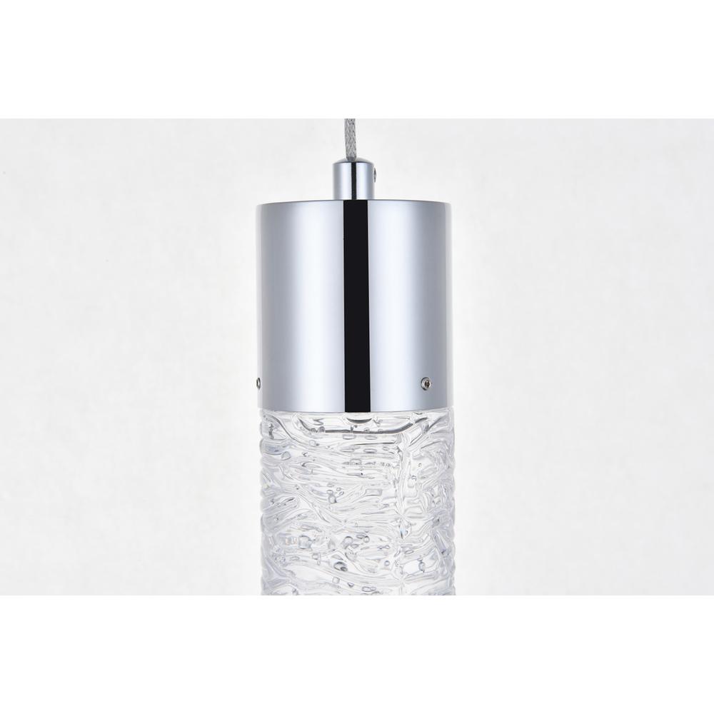 Constellation 1 light Chrome LED Pendant. Picture 10