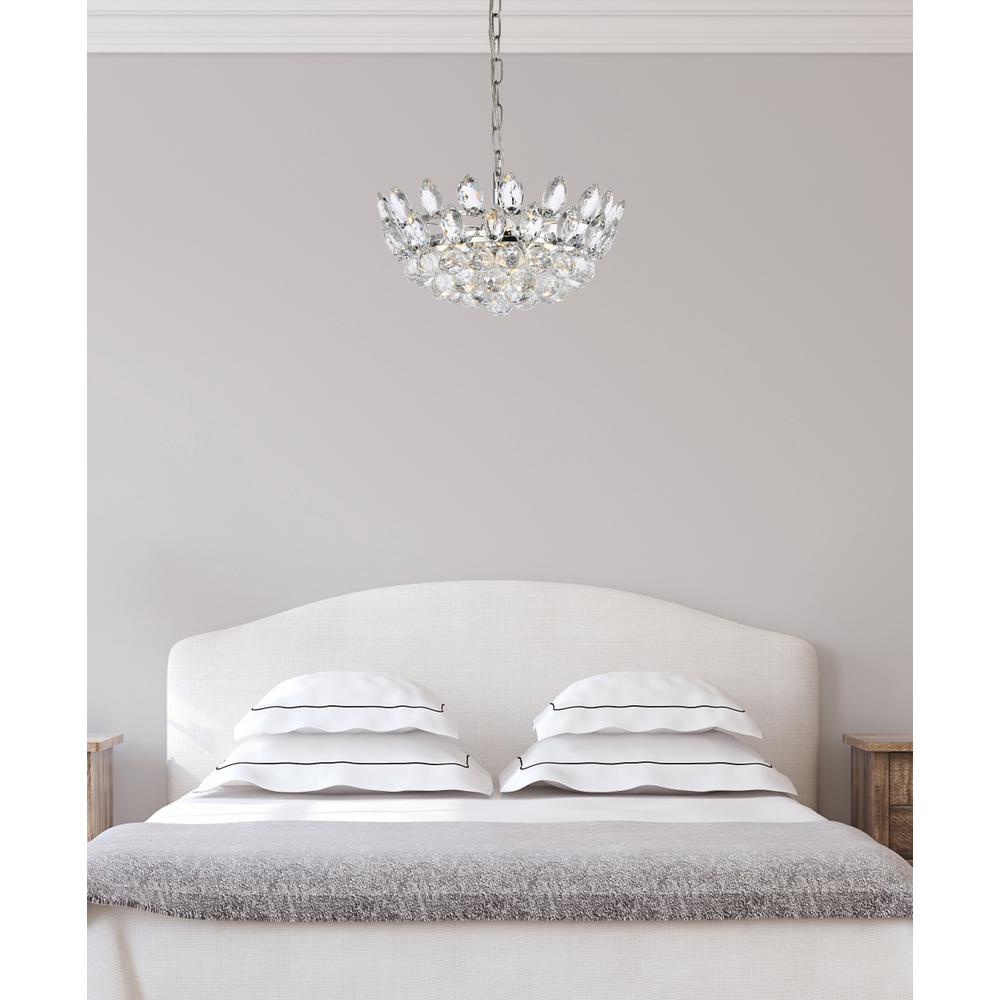 Emilia 16 inch pendant in chrome. Picture 8