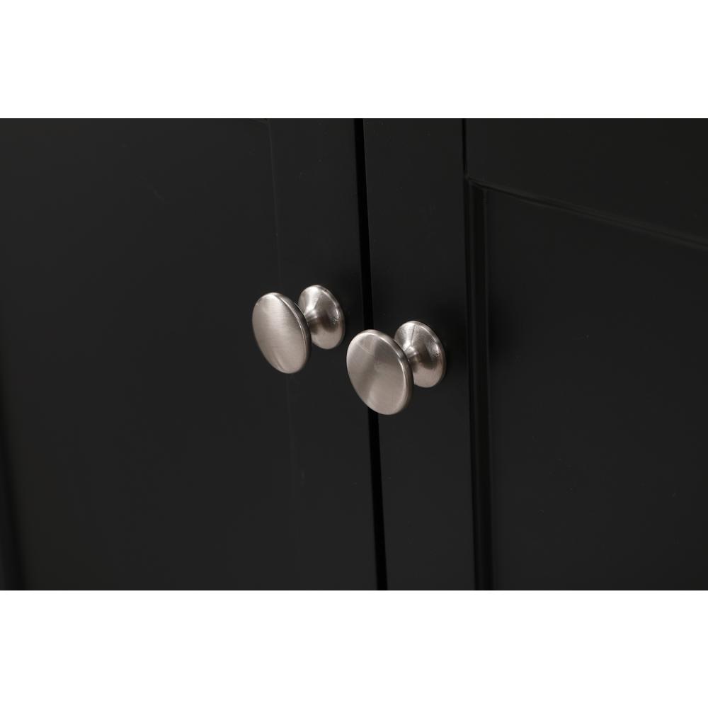 42 inch Single bathroom vanity set in black. Picture 12