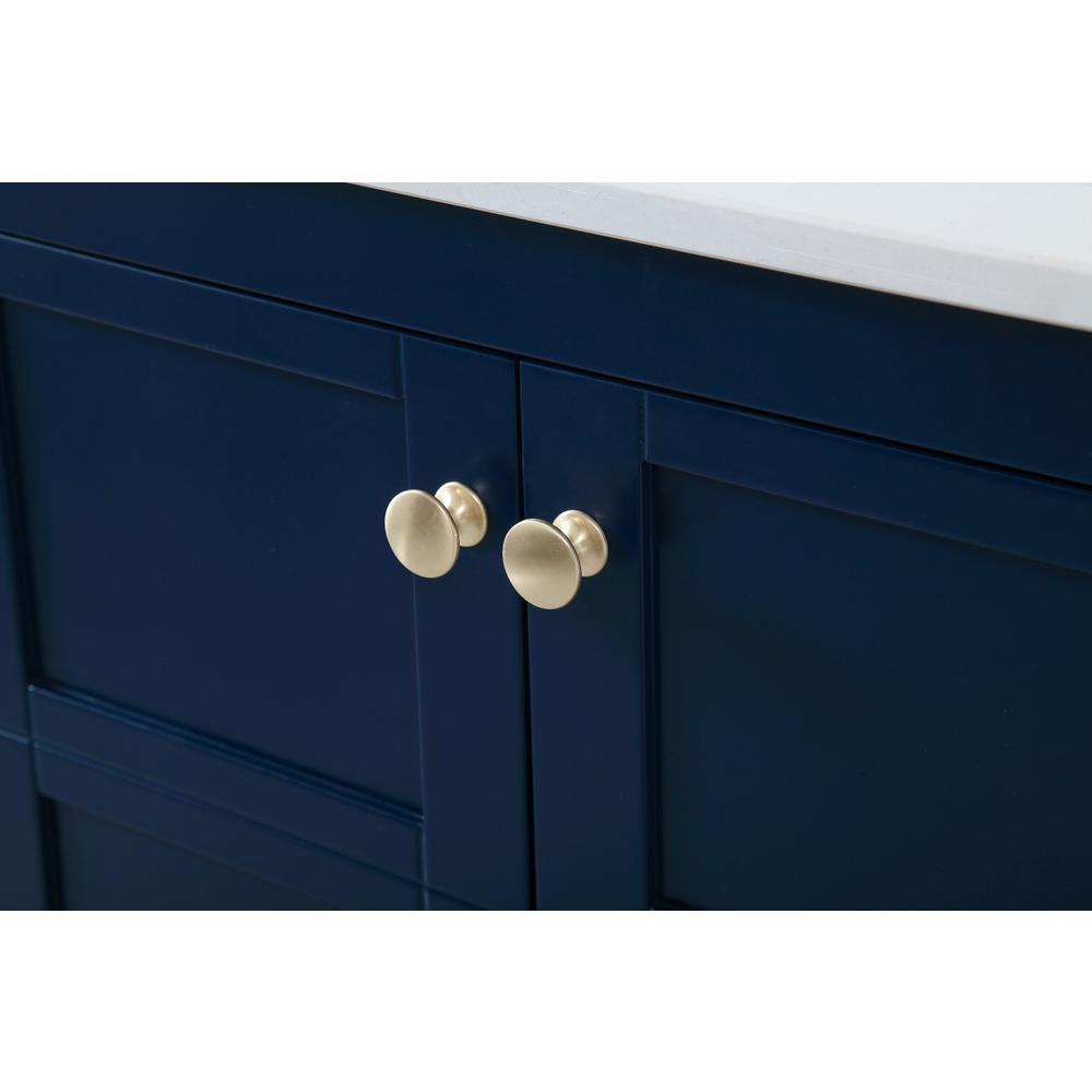 72 inch Double Bathroom Vanity in Blue. Picture 11
