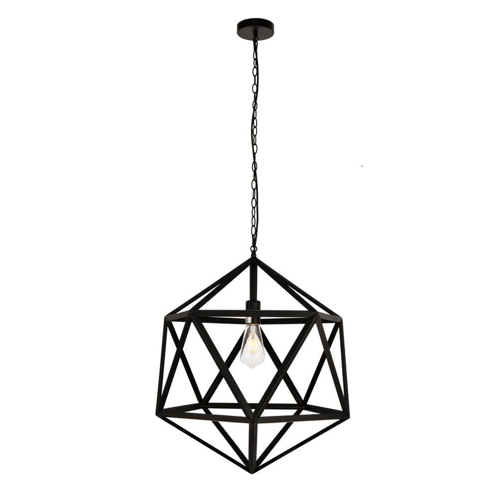 Redmond Collection Pendant D19.7 H22.6 Lt:1 Black Finish. Picture 1