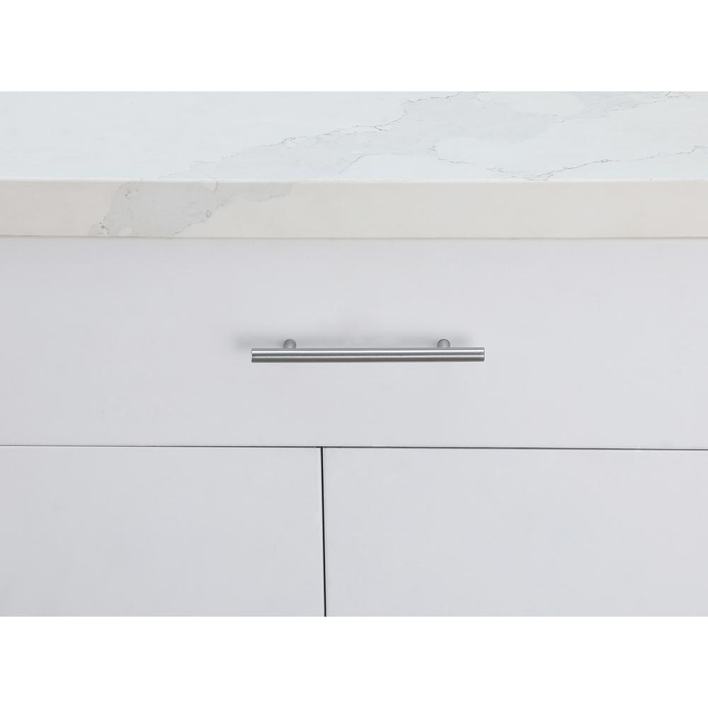 Quinn 5" Center to Center Brushed Nickel Bar Pull Multipack (set of 10). Picture 6