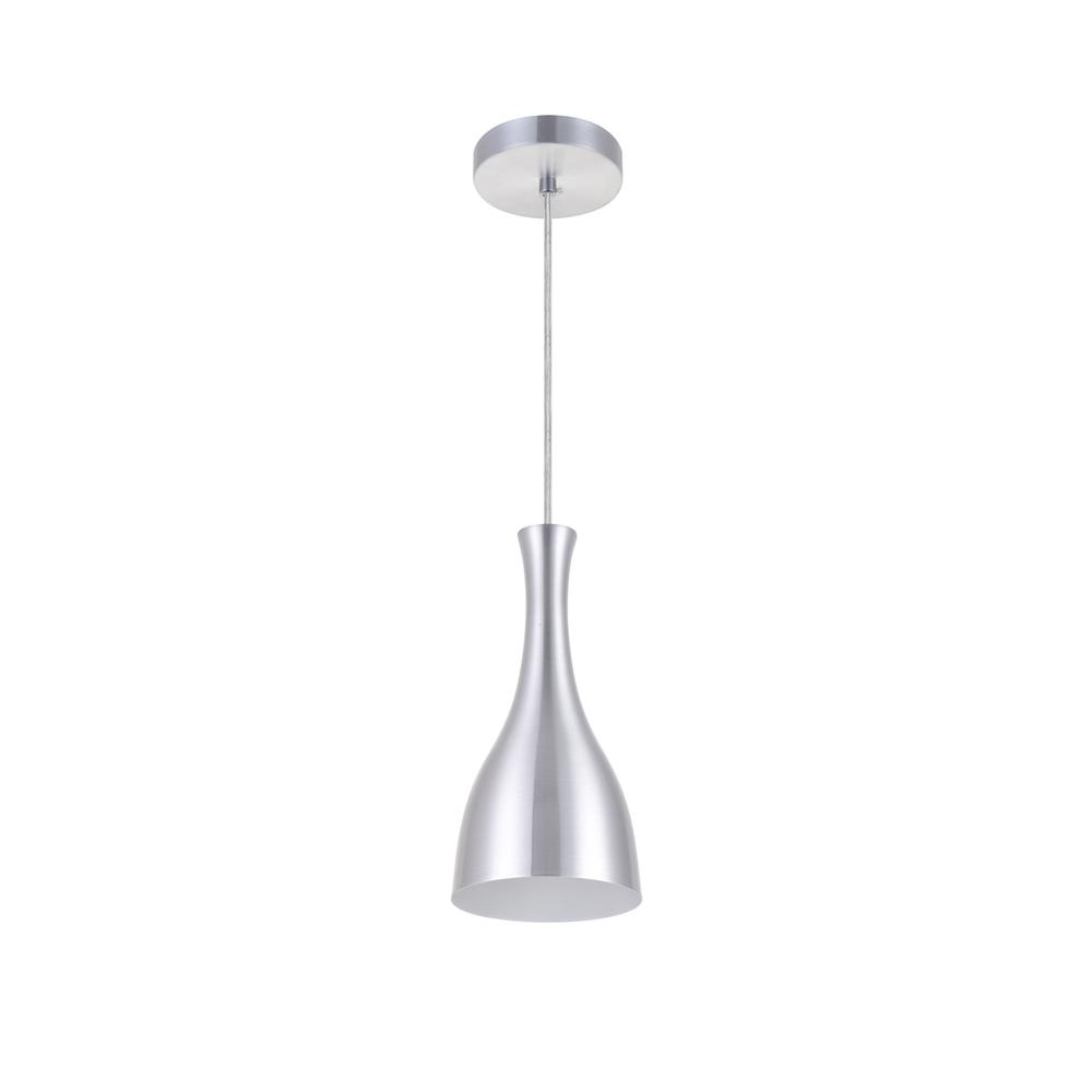 Aiken 1 Light Burnished Nickel Pendant. Picture 2