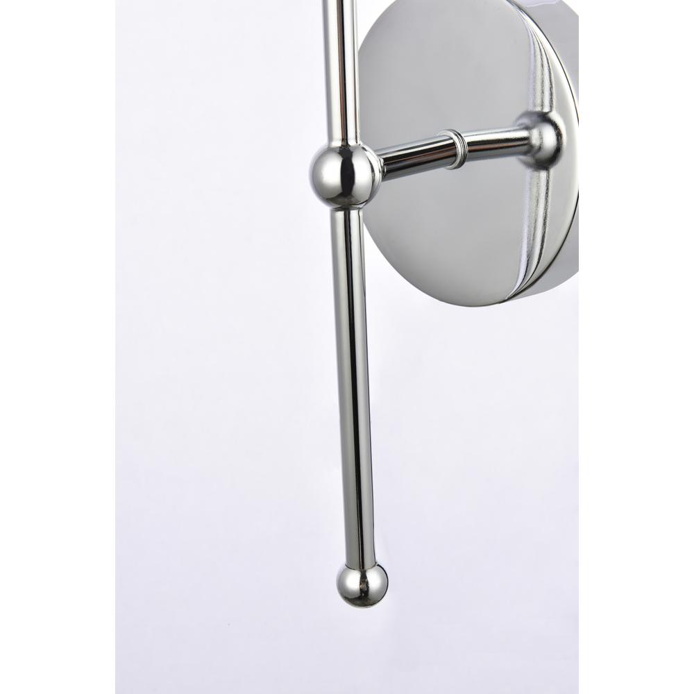 Keely 1 light chrome wall sconce. Picture 6