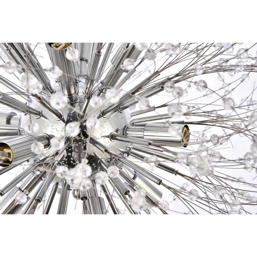 Solace 12 lights Chrome pendant. Picture 5