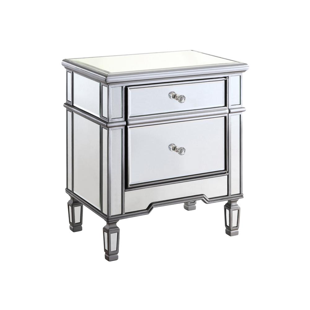 1 Door Cabinet 24 in. x 16 in. x 27 in. in silver paint. Picture 4