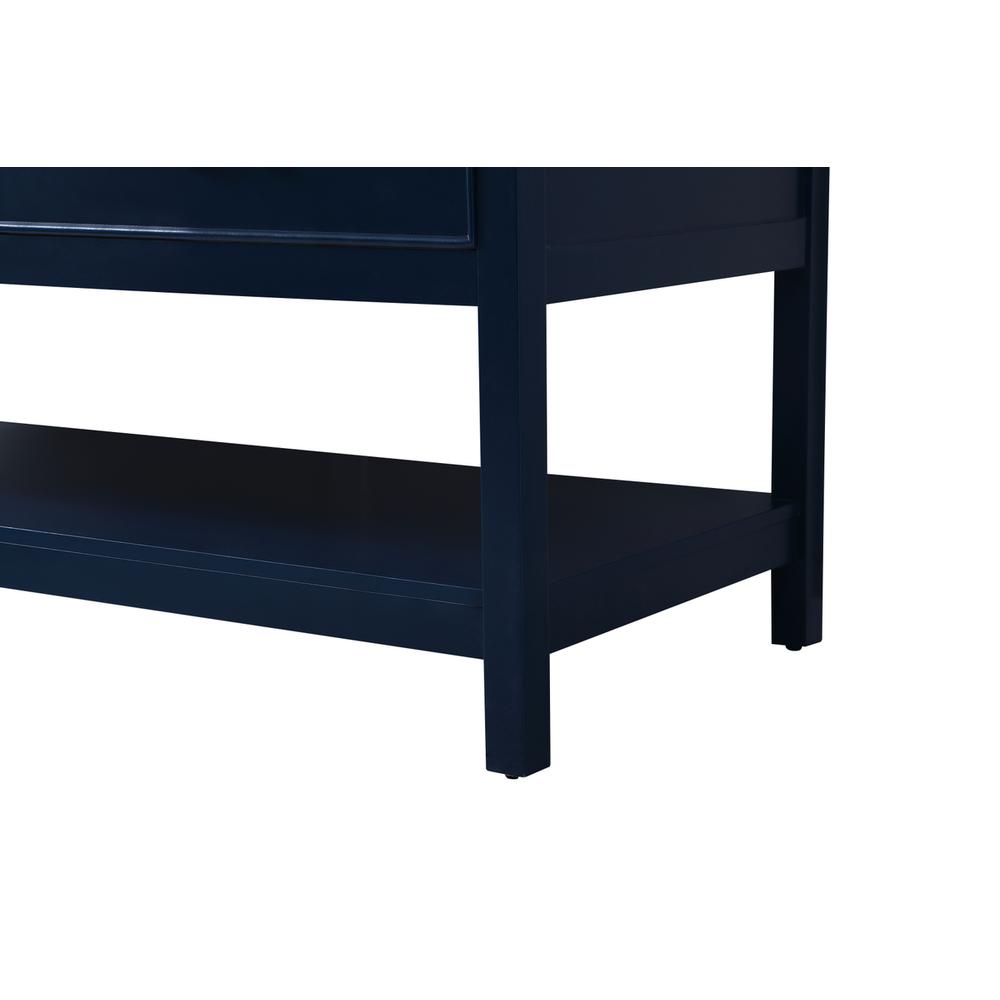 60 inch double bathroom vanity in blue. Picture 13