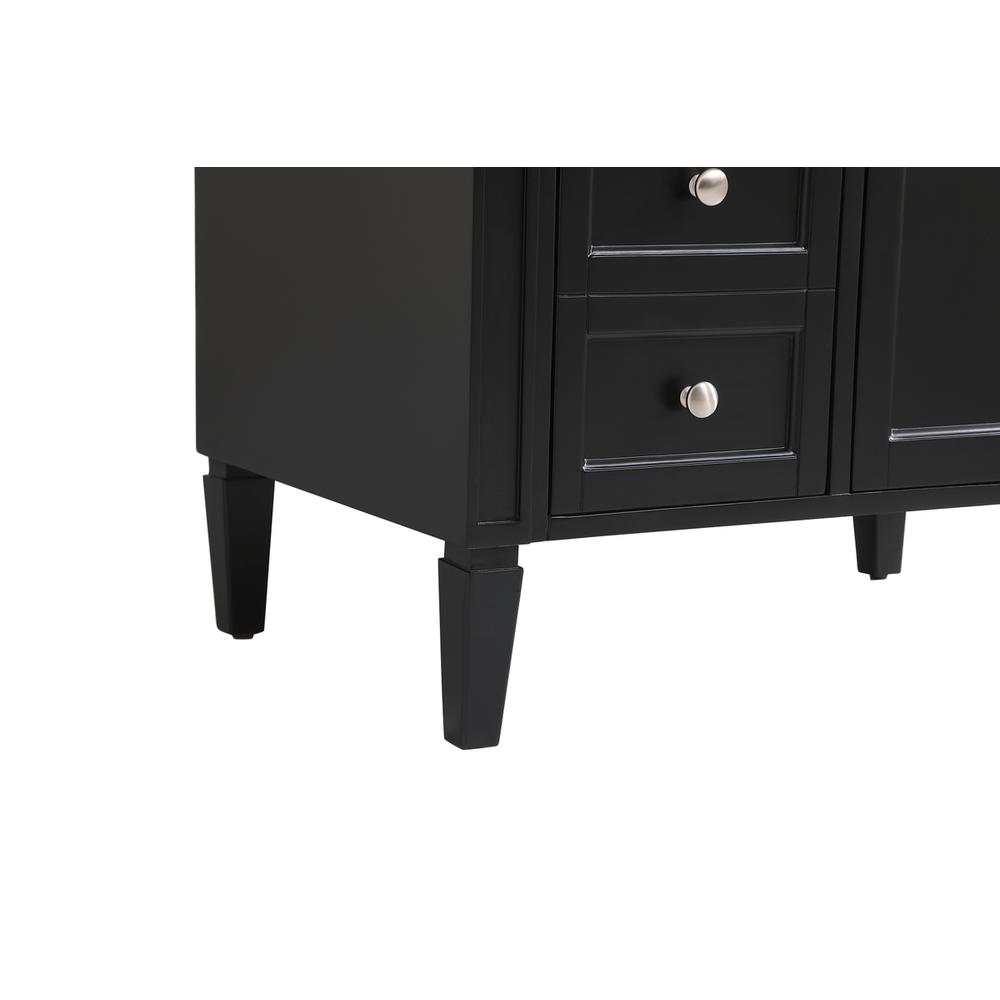32 inch Single bathroom vanity in Black. Picture 13