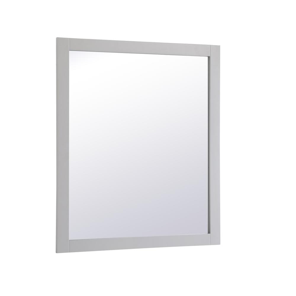 Aqua rectangle vanity mirror 42 inch in Grey. Picture 7