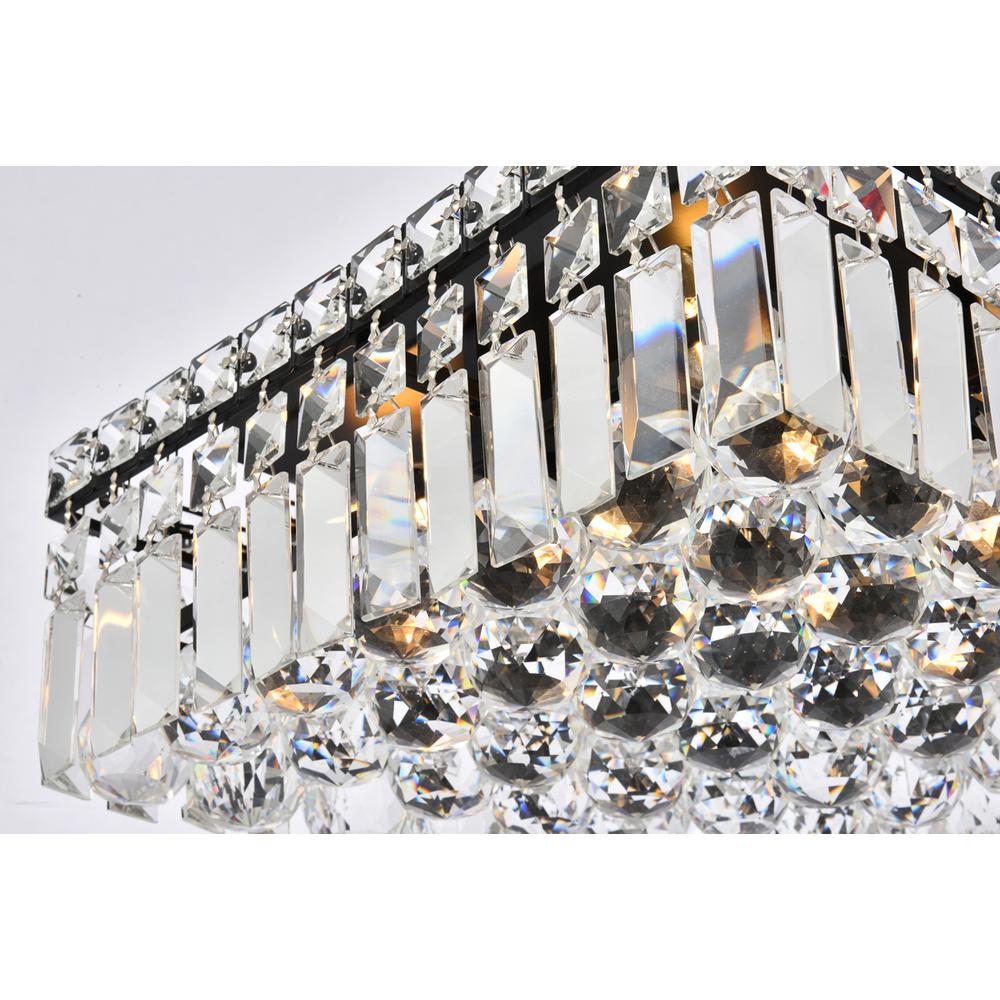 Maxime 12 inch black flush mount. Picture 3