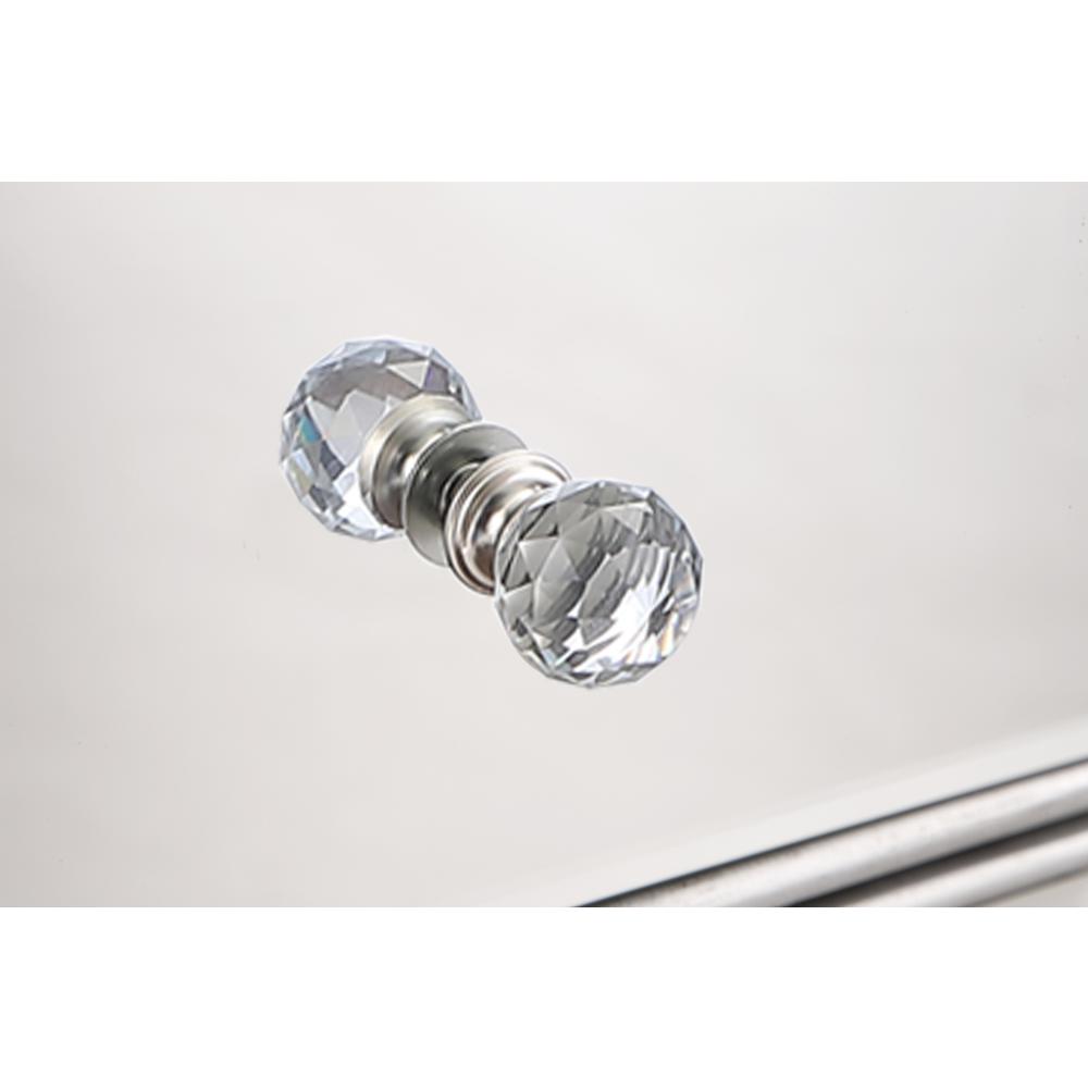 5 Drawer Cabinet 33 in. x 16 in. x 49 in. in silver paint. Picture 8